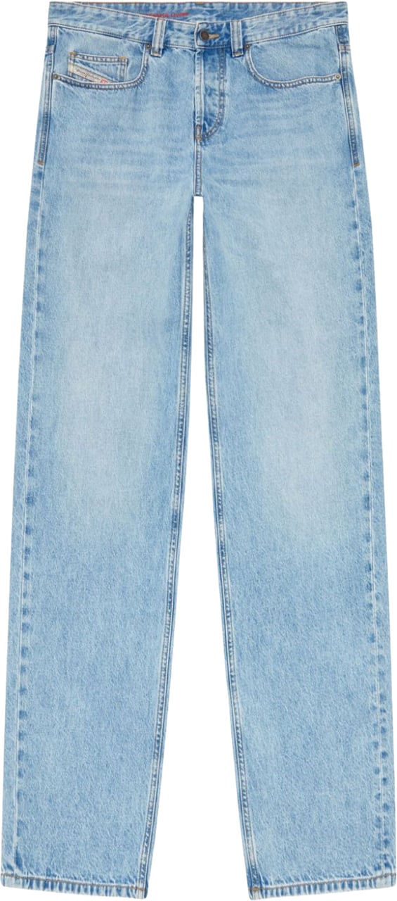 Diesel 2001 D Macro Denim Pants Blue Blauw