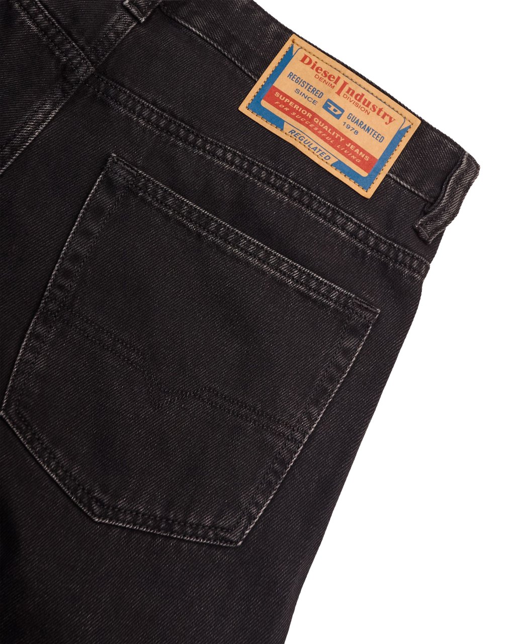 Diesel Jeans 2001 D-Macro Denim Nero Zwart