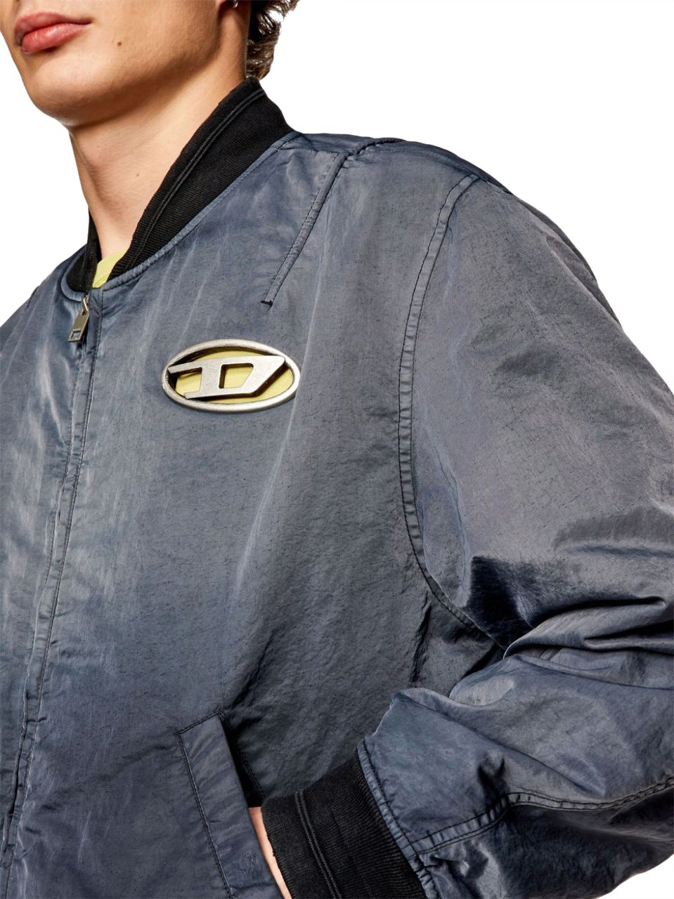 Diesel Jackets Black Zwart