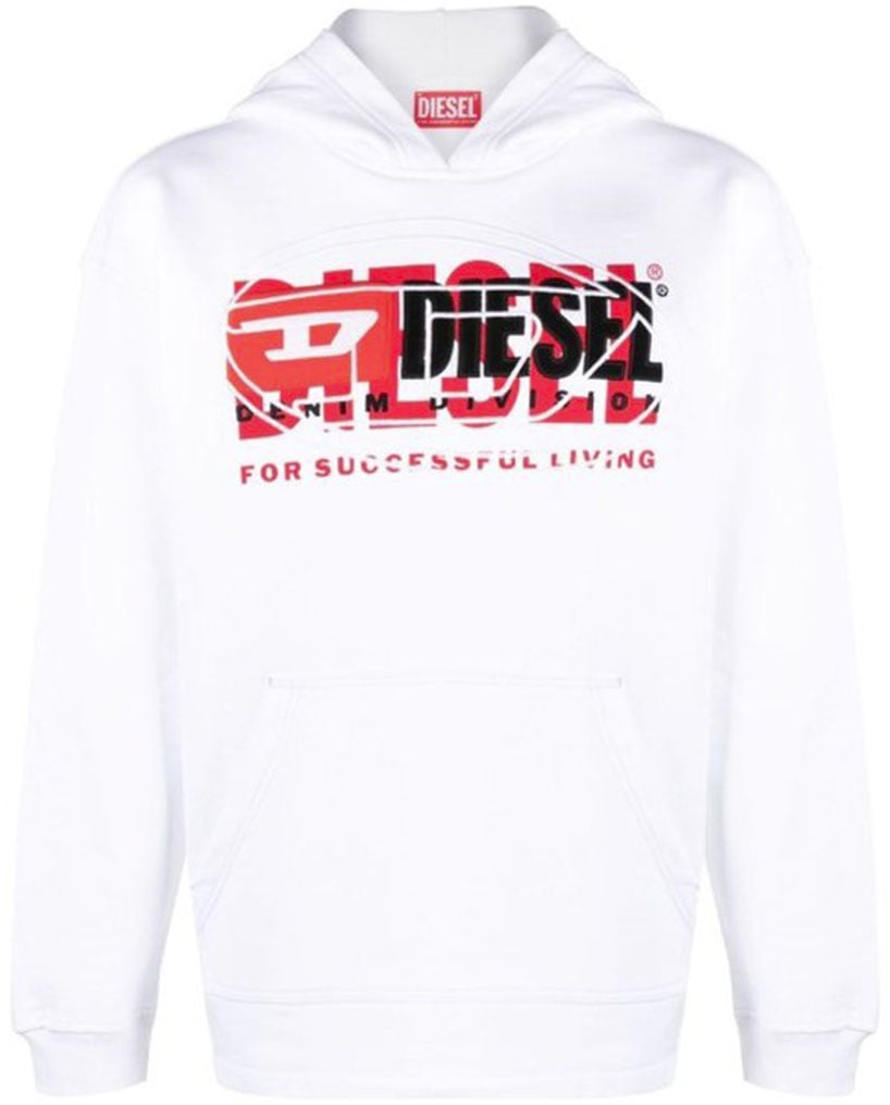 Diesel Sweatshirts White Wit