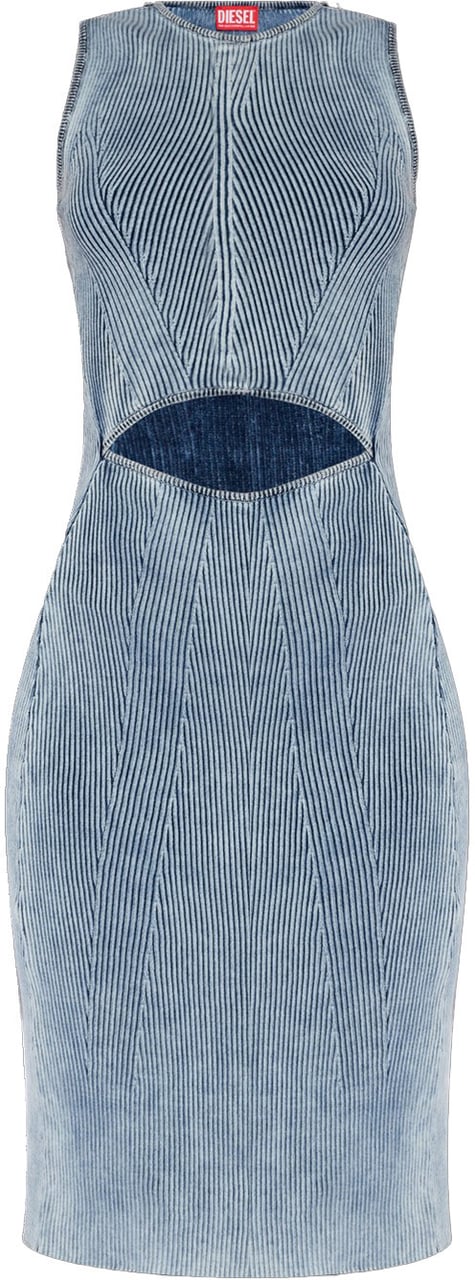 Diesel Dress Blue Blauw