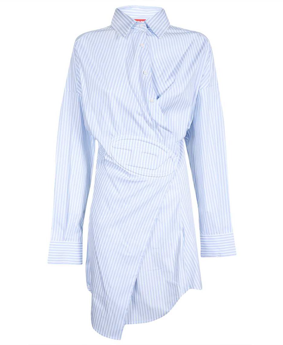 Diesel Striped dress Lichtblauw