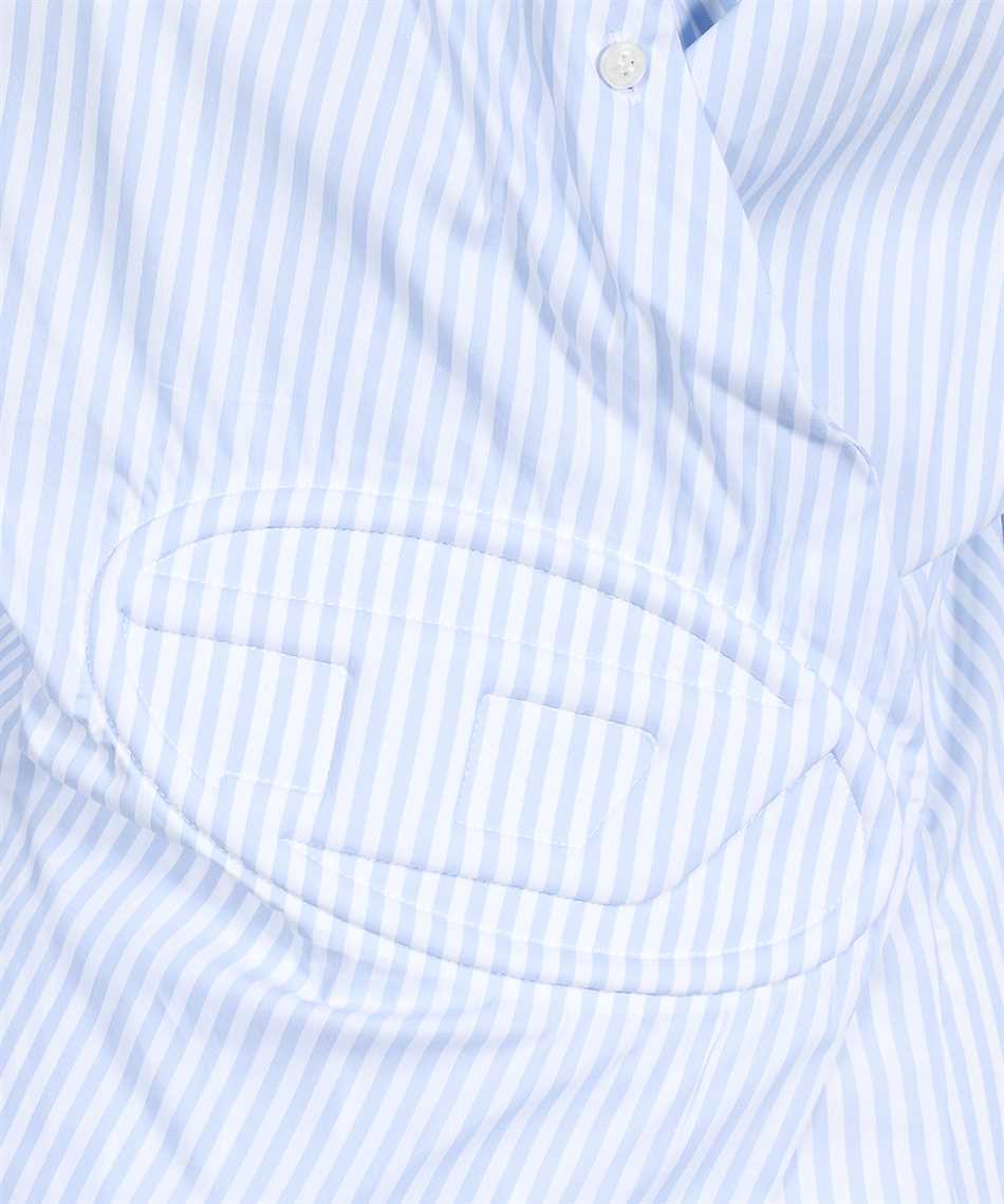 Diesel Striped dress Lichtblauw