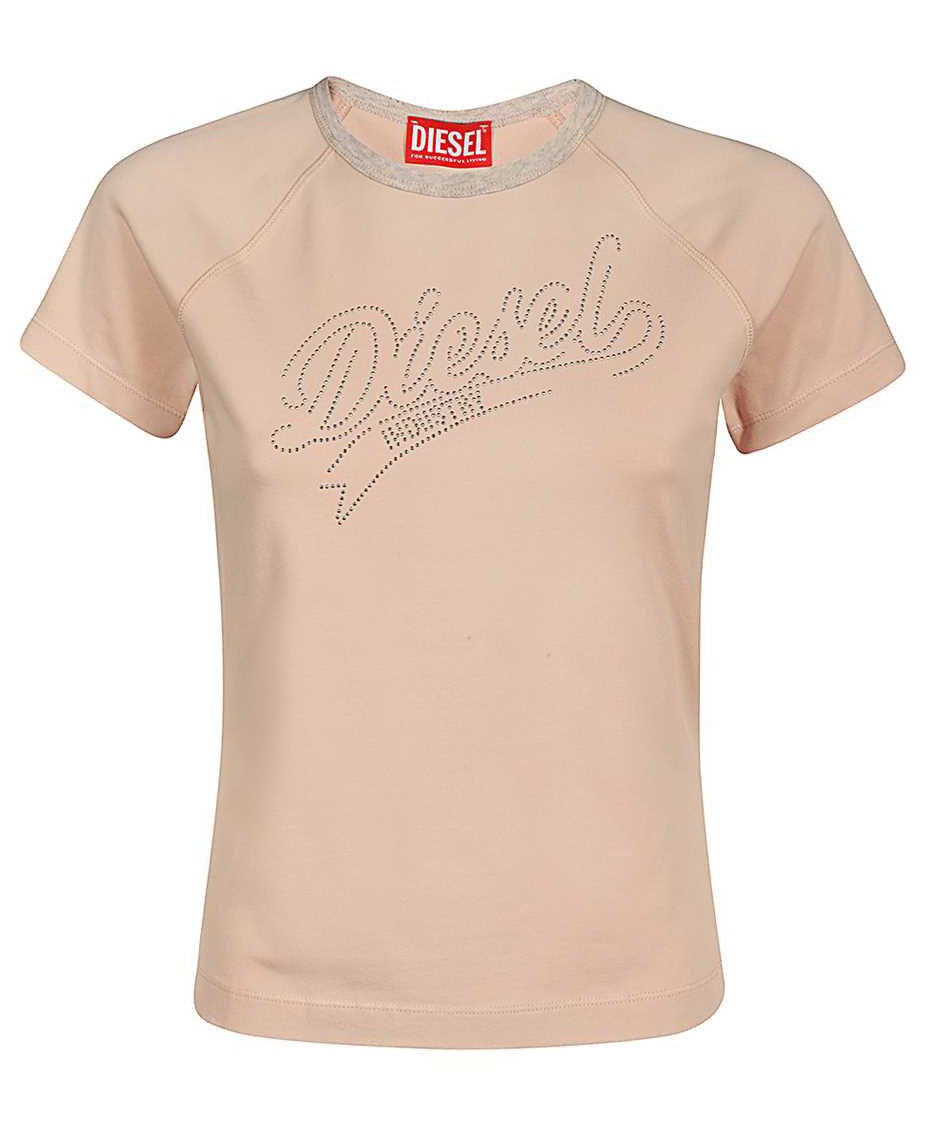 Diesel Cotton T-shirt Roze