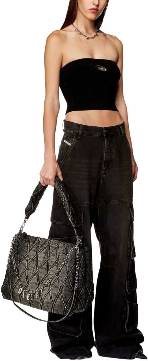 Diesel Top Black Zwart