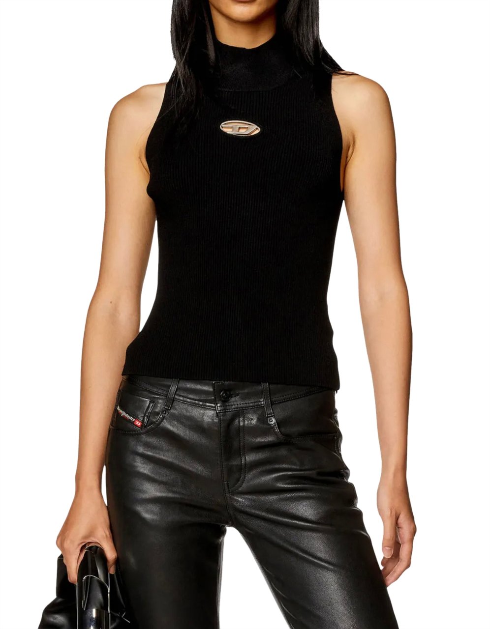 Diesel M Onervax Top Black Zwart