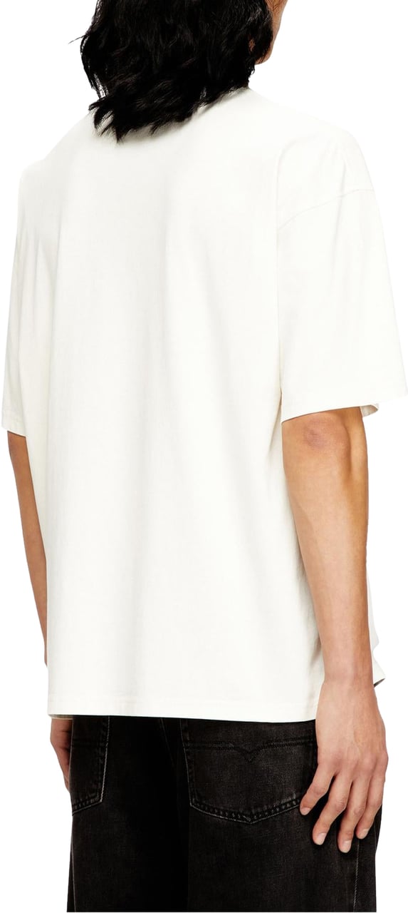 Diesel Heren T-Boxt-N14 T-Shirt Wit
