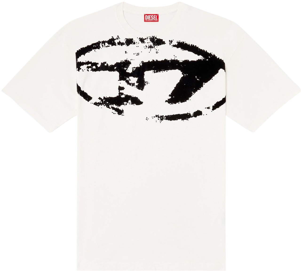 Diesel Heren T-Boxt-N14 T-Shirt Wit