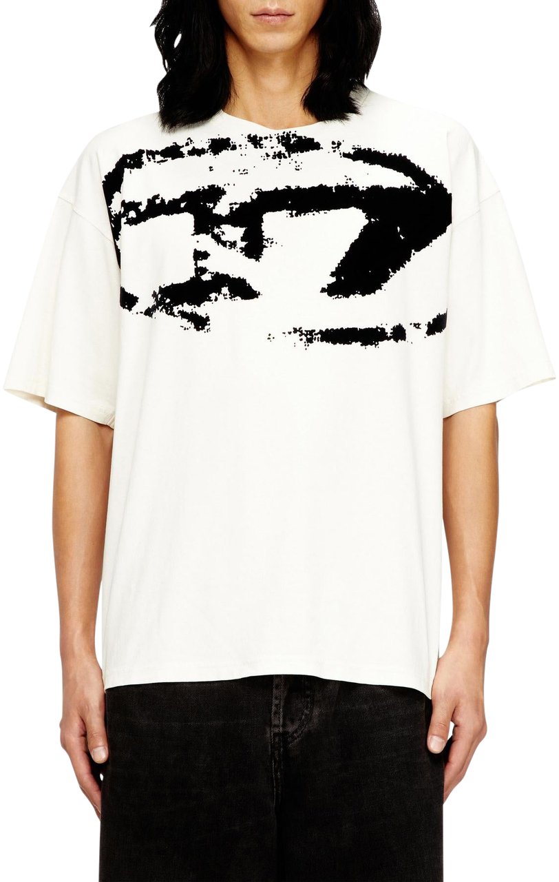Diesel Heren T-Boxt-N14 T-Shirt Wit