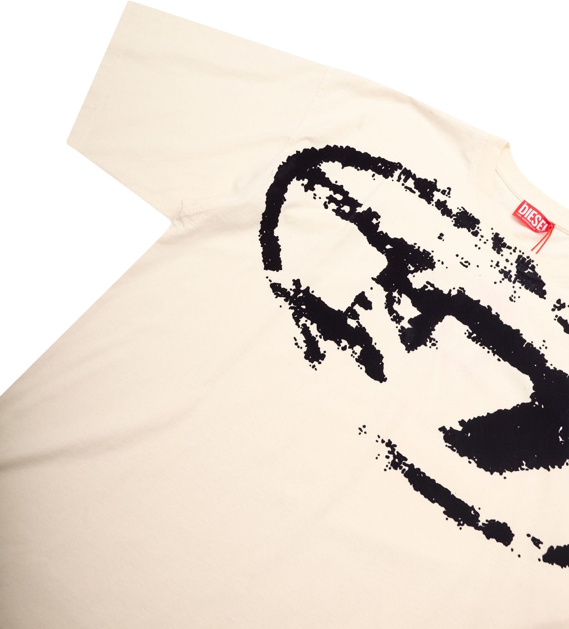 Diesel T-Shirt T-Boxt-N14 Avorio Divers