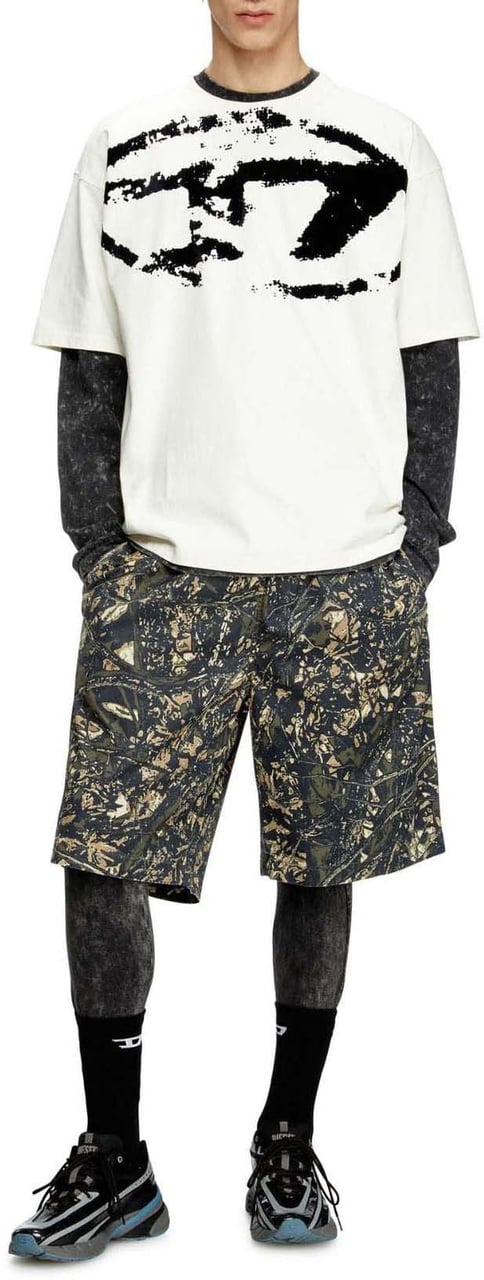 Diesel T-BOXT N14 T-Shirt Wit