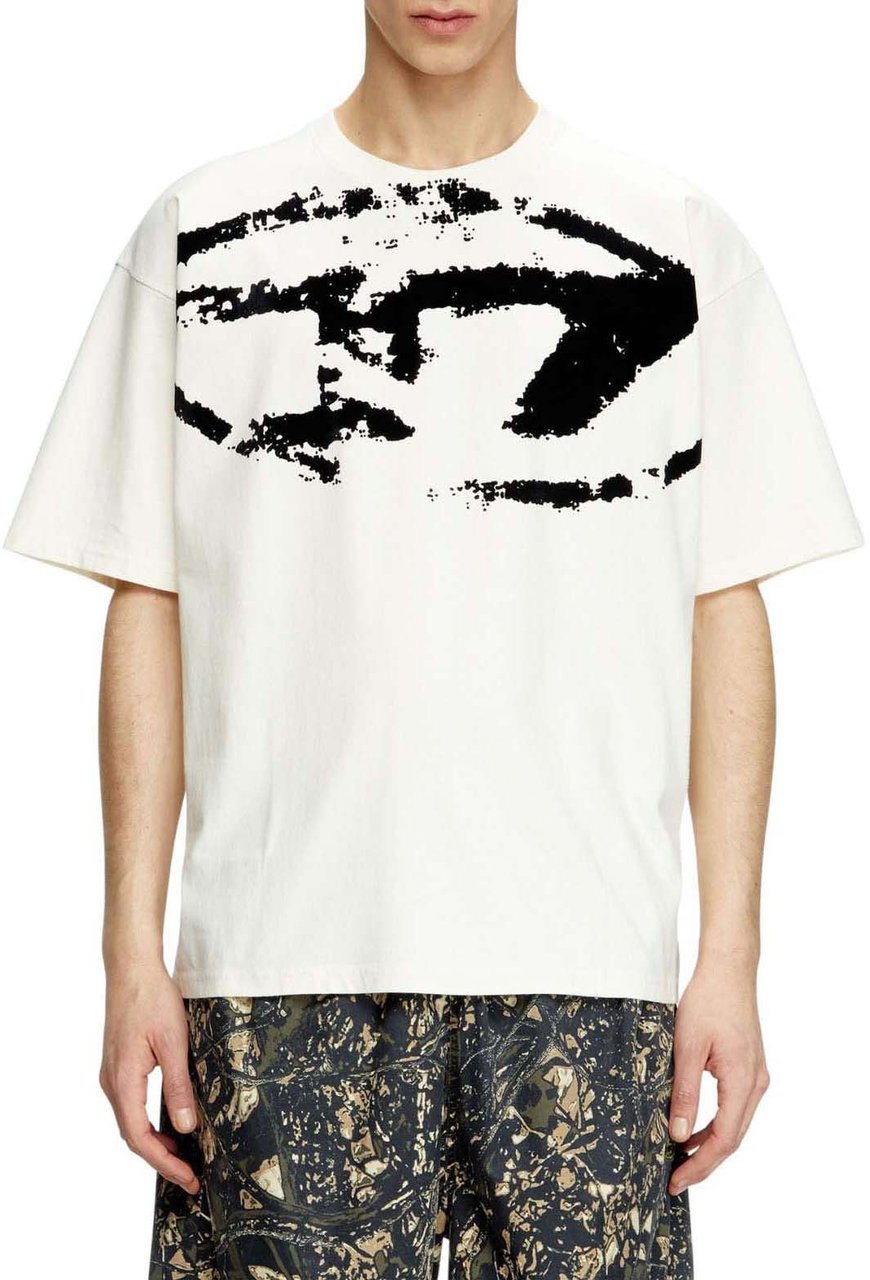 Diesel T-BOXT N14 T-Shirt Wit