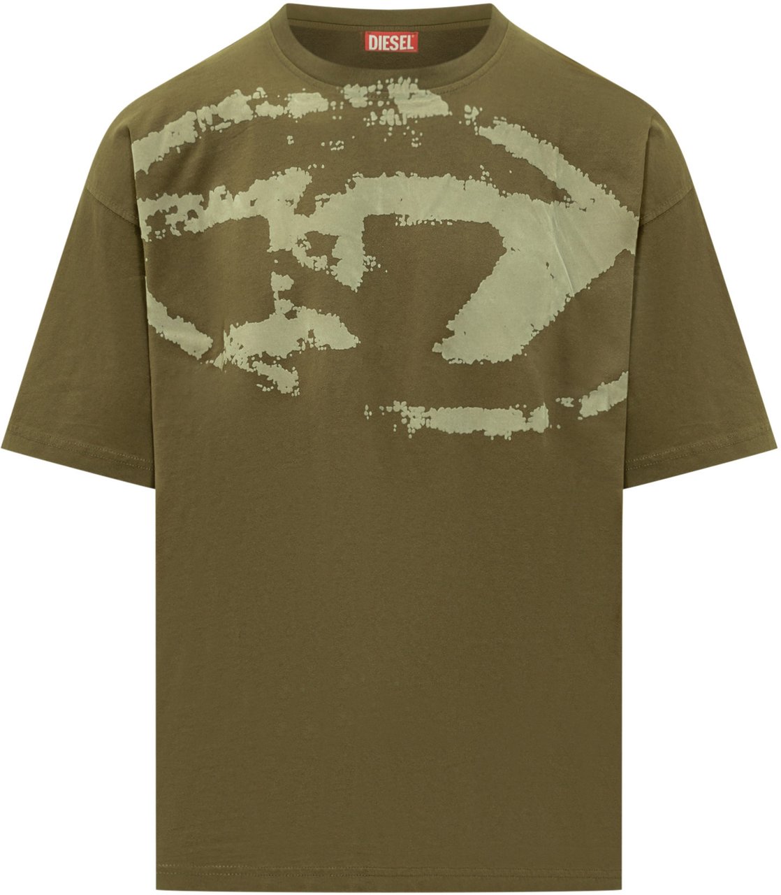 Diesel T-shirt Diesel Groen