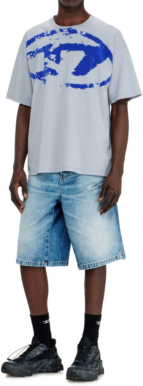 Diesel T-Boxt-N14 T-Shirt Blauw