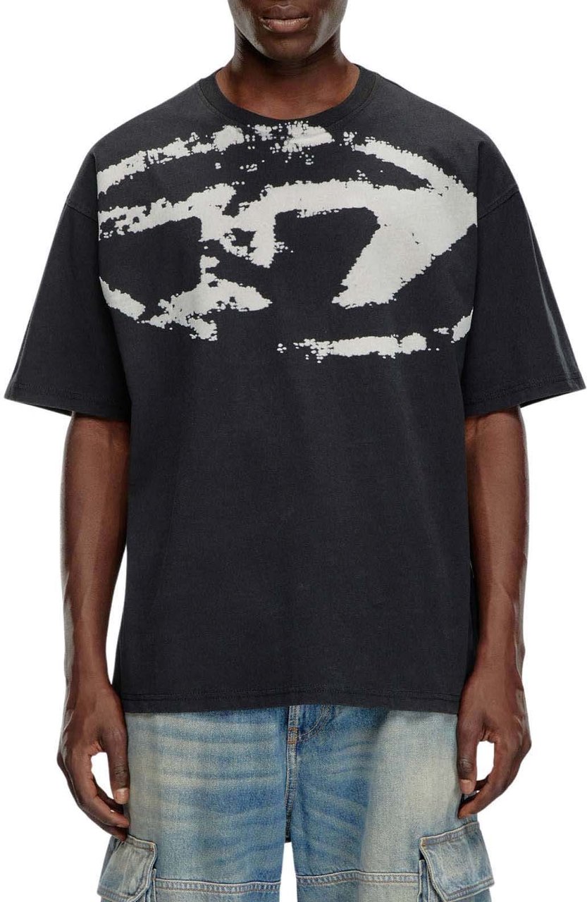 Diesel T-BOXT N14 T-Shirt Zwart