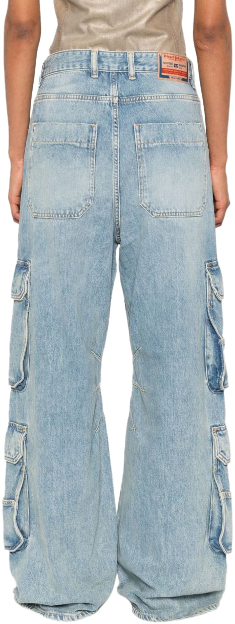 Diesel Jeans Clear Blue Blauw
