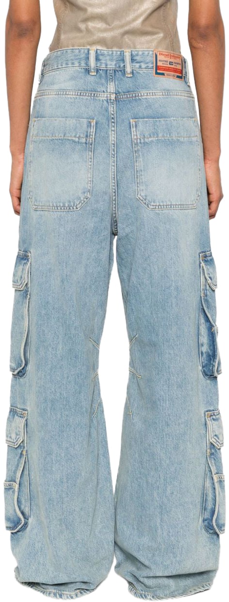 Diesel Jeans Clear Blue Blauw