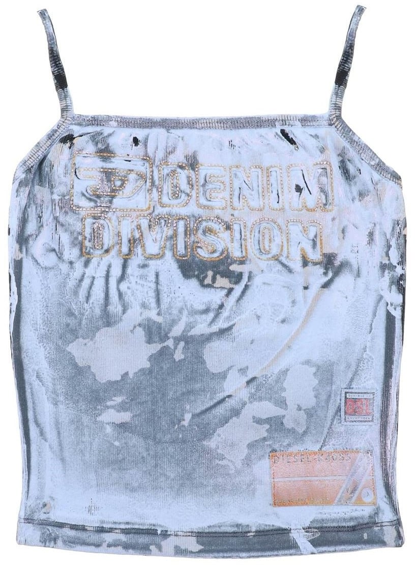 Diesel Top Blue Blauw