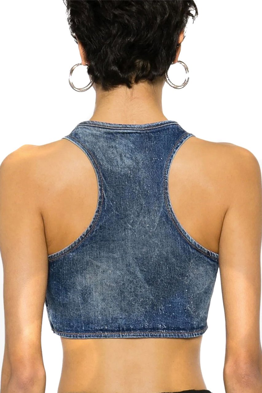Diesel Tops Blue Blauw