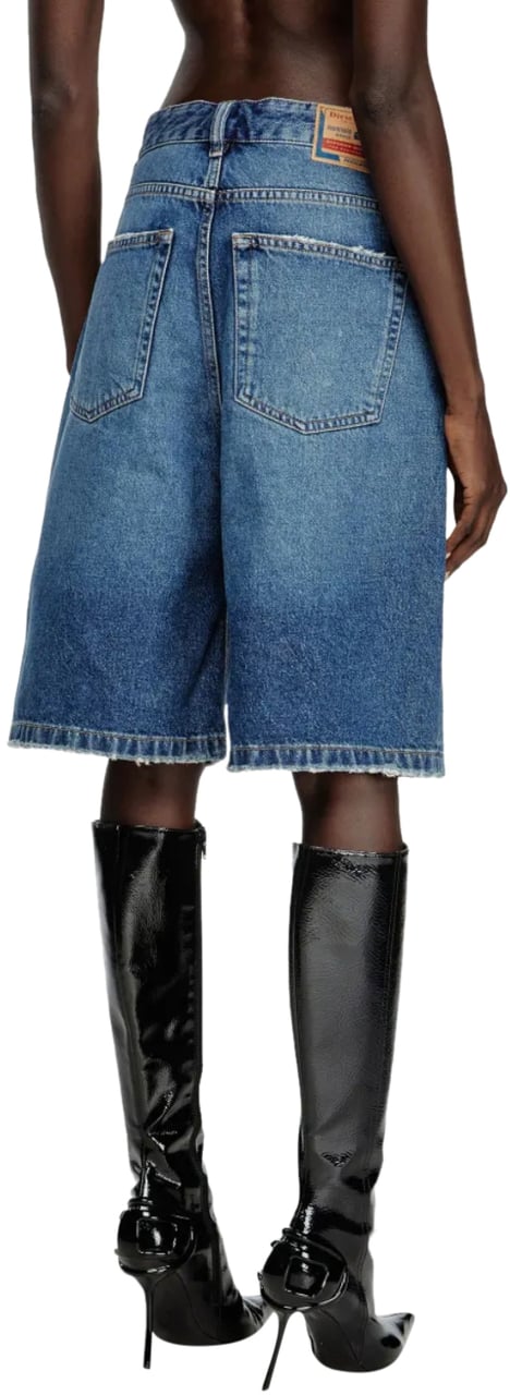 Diesel De Sire Denim Short Blue Blauw