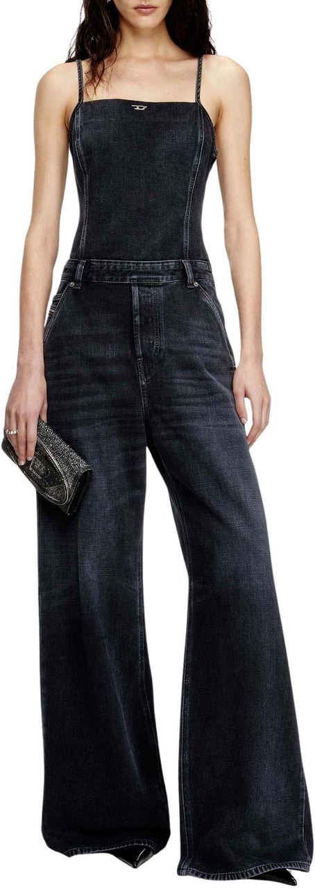 Diesel DE-VORS Jumpsuit Grijs