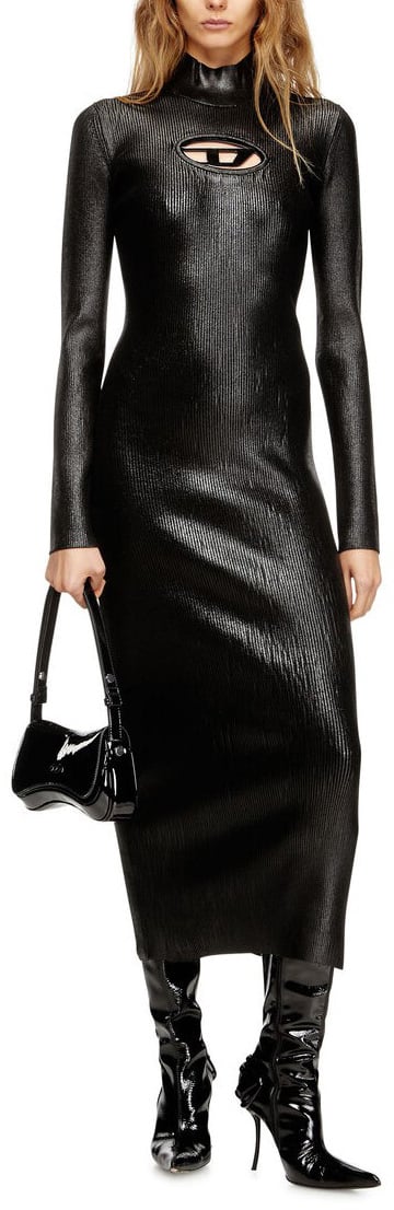 Diesel Dresses Black Zwart
