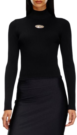 Diesel M Valari Top Black Zwart