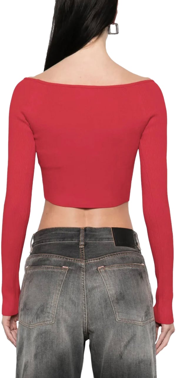 Diesel M Vera Ls Top Red Rood