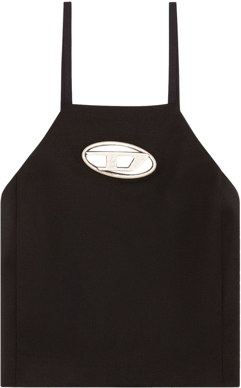 Diesel Top Black Zwart