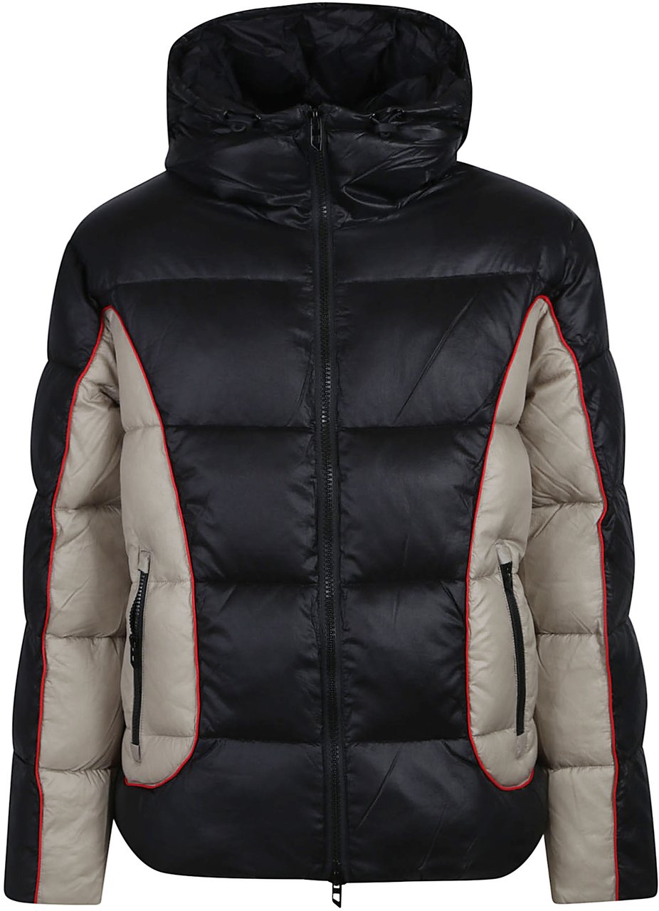 Diesel W-ostend Jacket Black Zwart