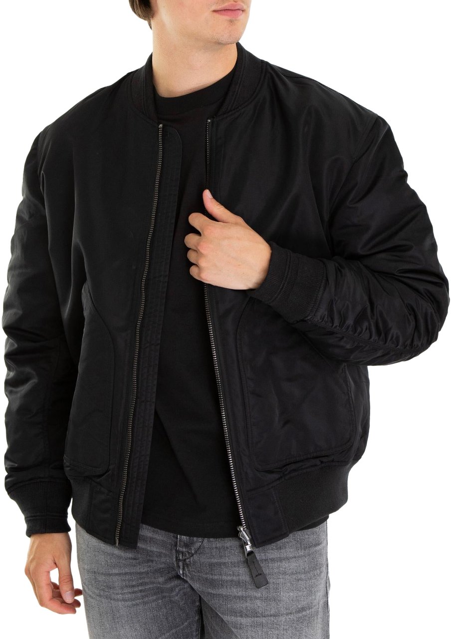 Diesel Heren J-Held Jacket Zwart Zwart