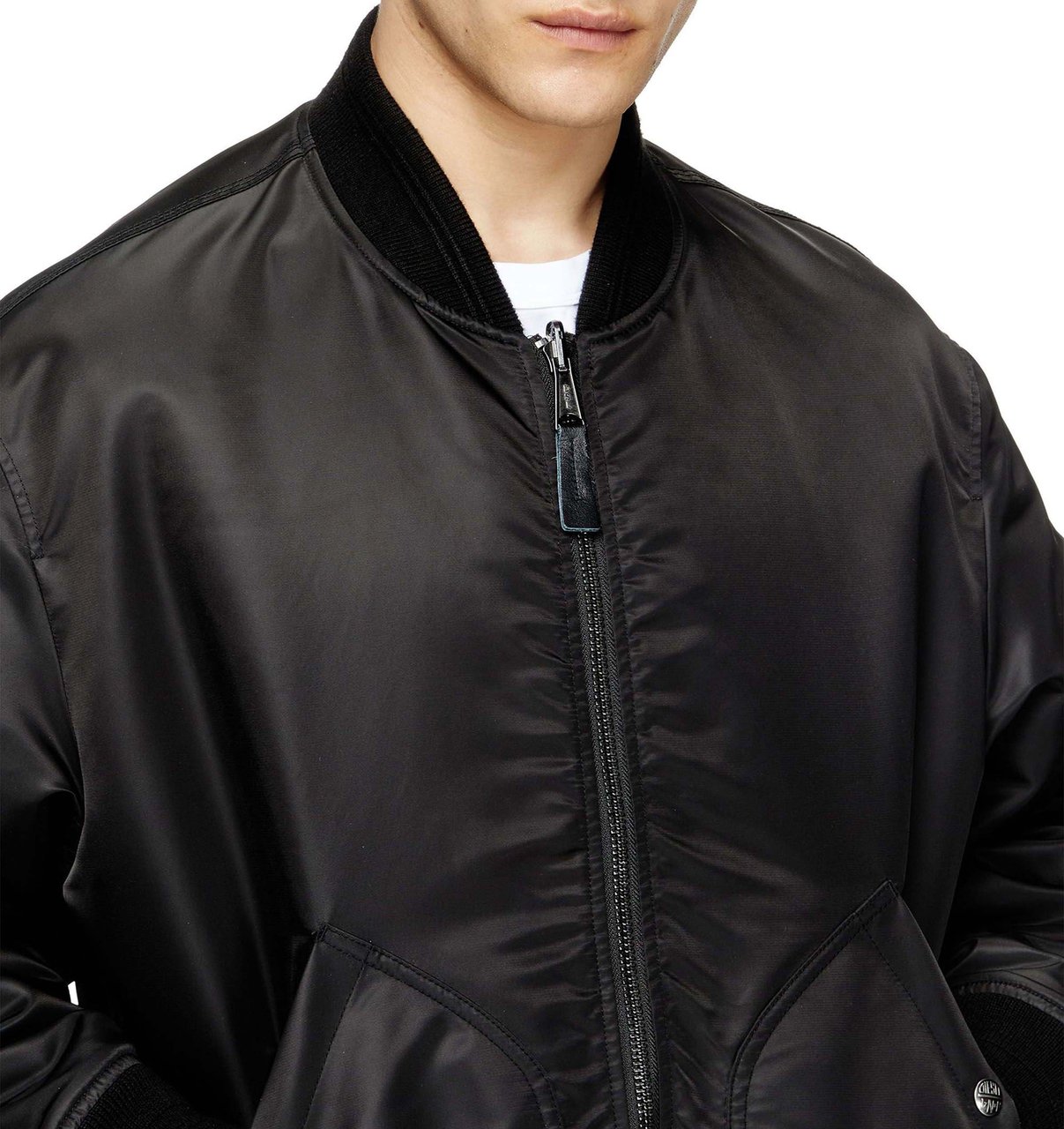 Diesel J Held Bomberjas Zwart