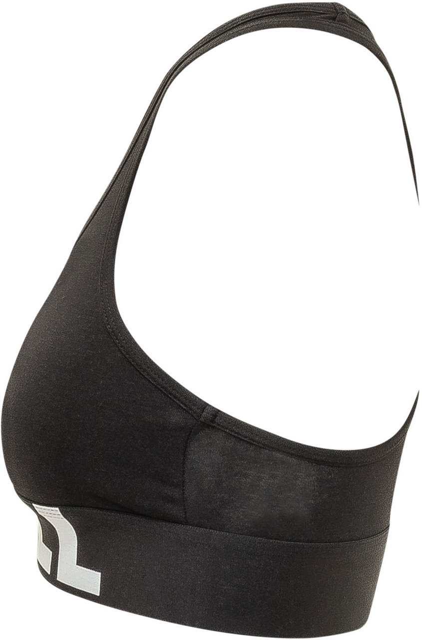 Diesel Bralette con Logo Donkergrijs