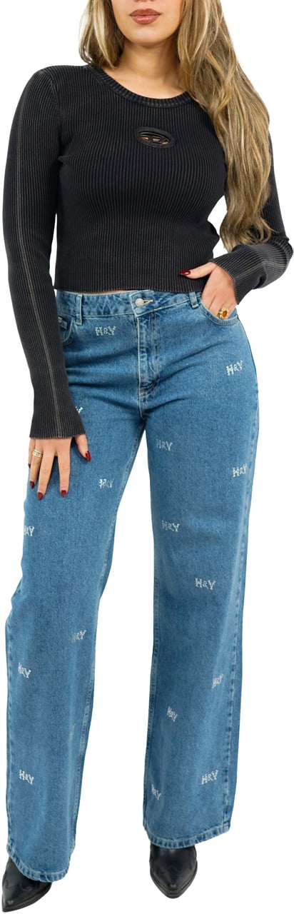 Diesel M-anchor Top Zwart