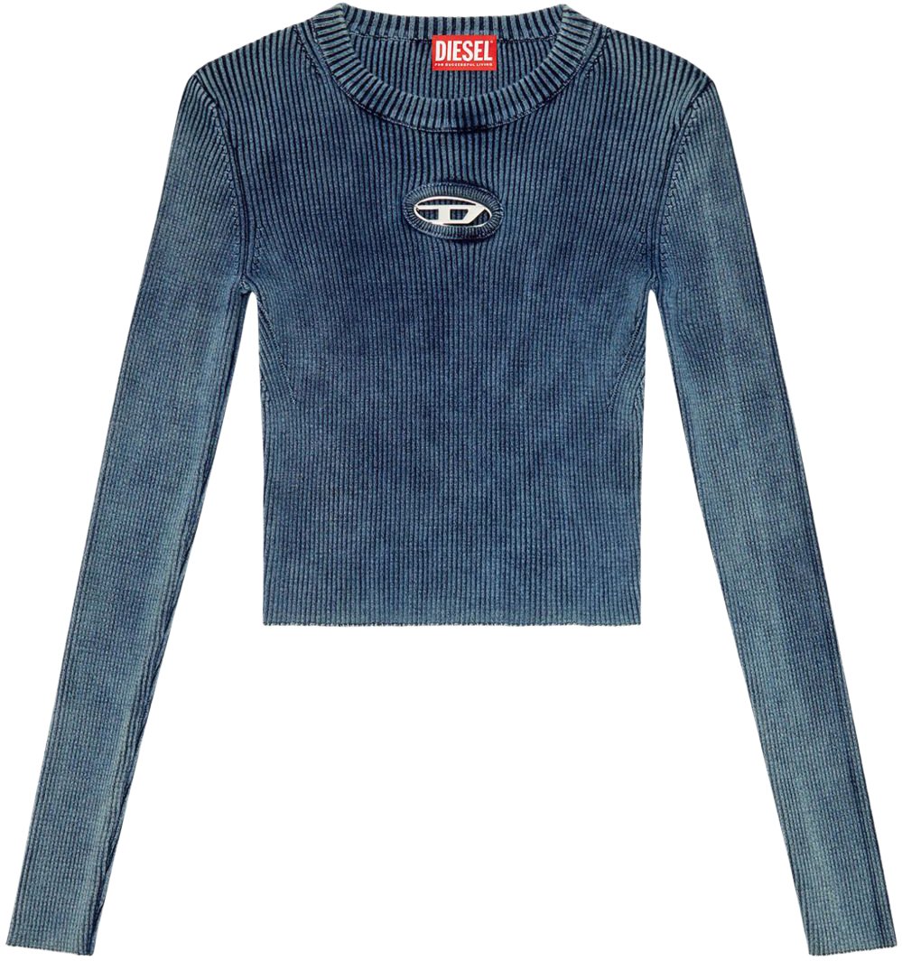 Diesel Sweaters Blue Blauw