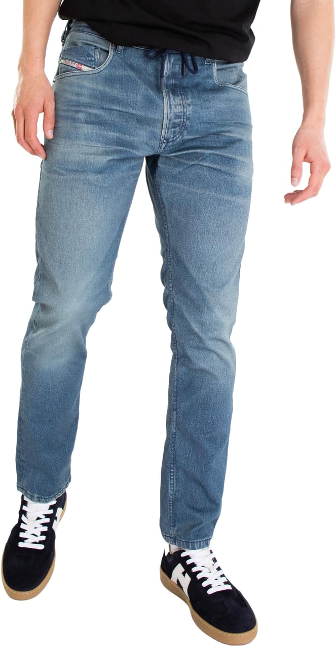 Diesel Heren 2032 Krooley-B Jog Jeans Blauw Blauw