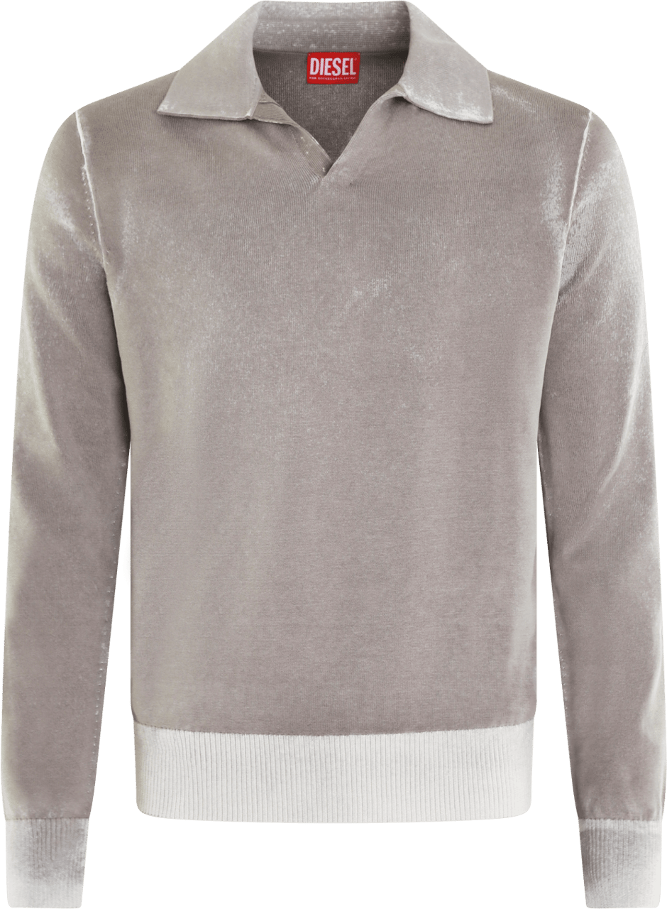 Diesel Heren K-Lorenzo Knitwear Grijs Grijs