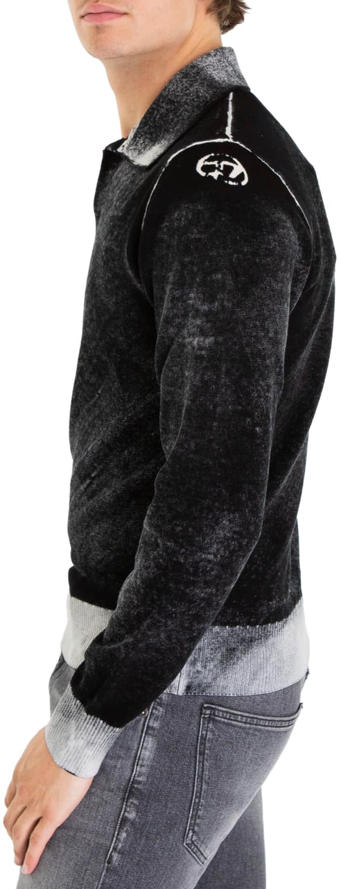 Diesel Heren K-Lorenzo Knitwear Zwart