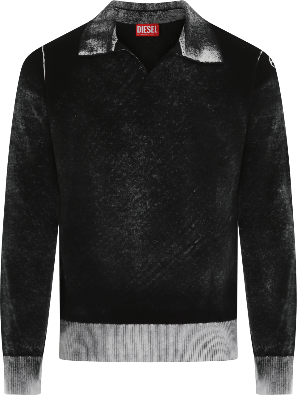 Diesel Heren K-Lorenzo Knitwear Zwart
