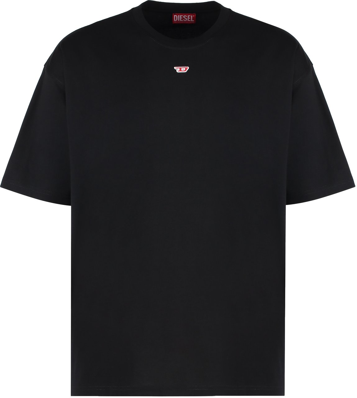 Diesel T-Boxt-D Cotton crew-neck T-shirt Zwart
