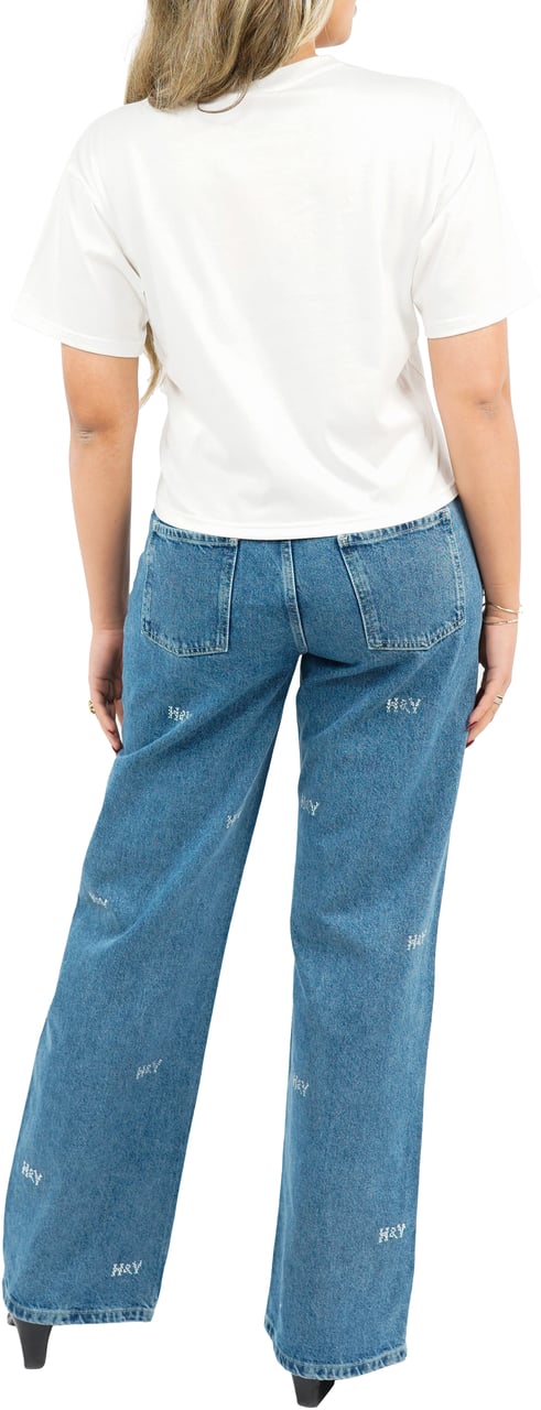 Diesel T-buxt Crop T-Shirt Wit