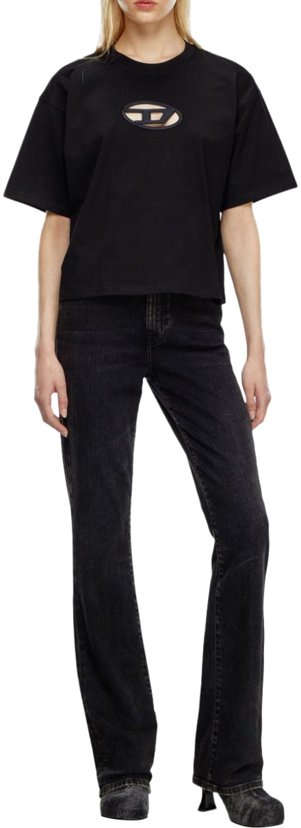 Diesel T-Shirts And Polos Black Zwart