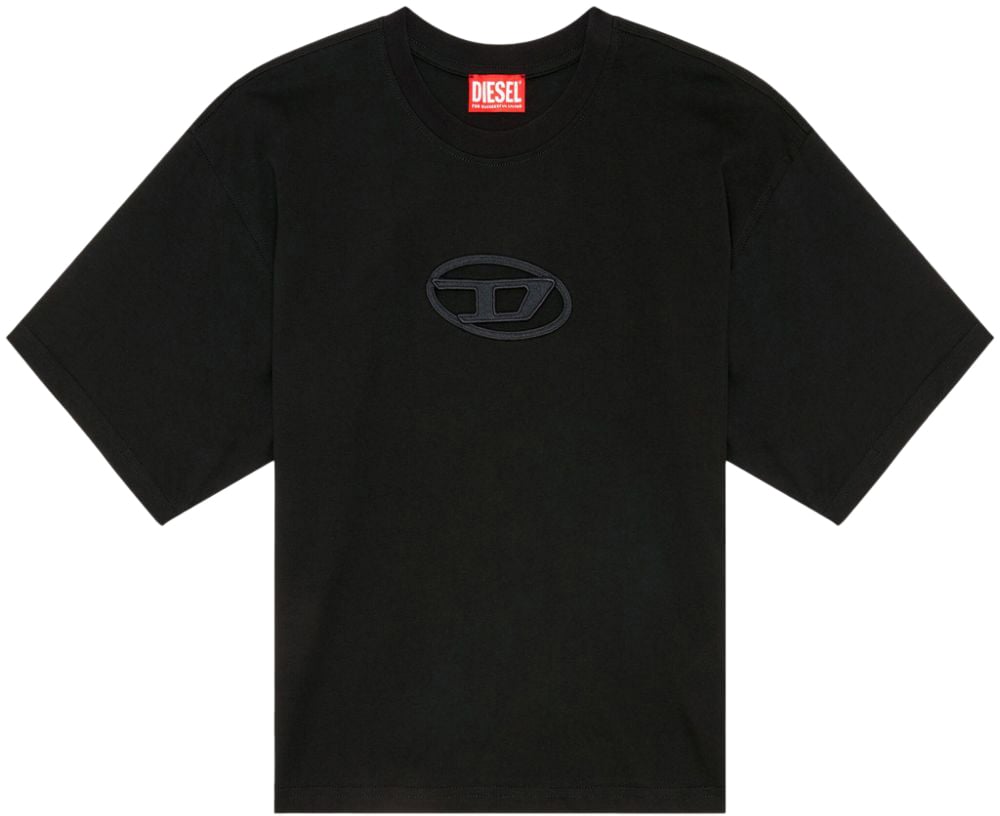 Diesel T-Shirts And Polos Black Zwart