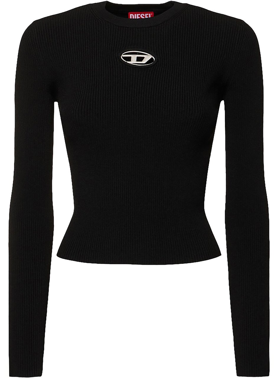Diesel Sweaters 004Deepblack Zwart