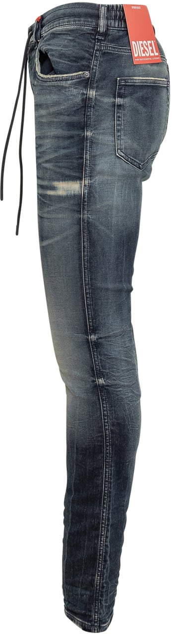 Diesel Diesel Jeans Regular Fit in Denim Blu Scuro Blauw
