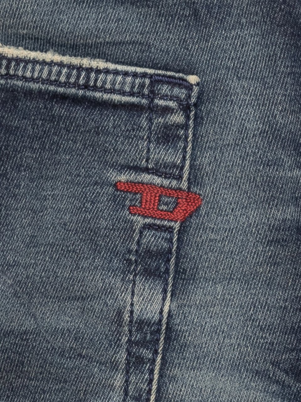 Diesel Diesel Jeans Regular Fit in Denim Blu Scuro Blauw