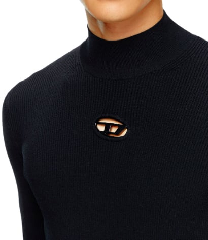 Diesel K-zackary Jumper Black Zwart