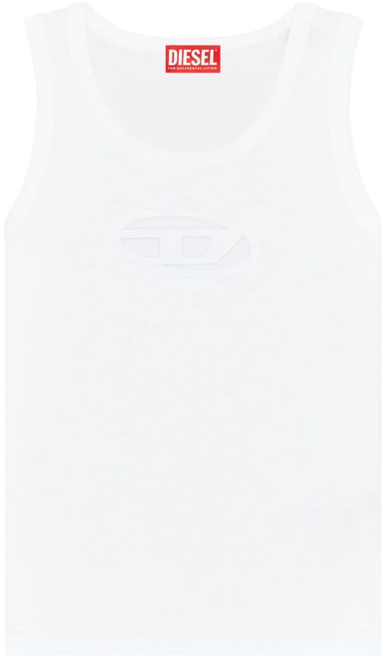 Diesel Top White Wit