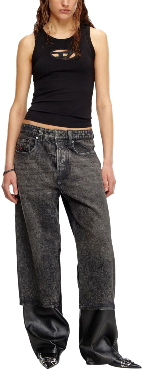 Diesel Top Black Zwart