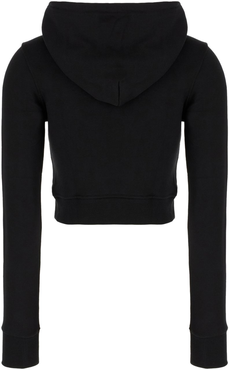 Diesel Diesel Black cotton blend sweatshirt Zwart